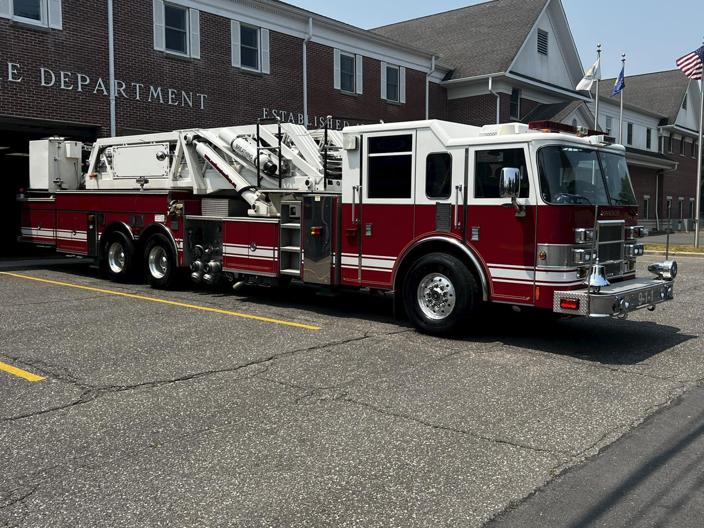 2002 Pierce Dash 95' MidMount Quint Used Truck Details